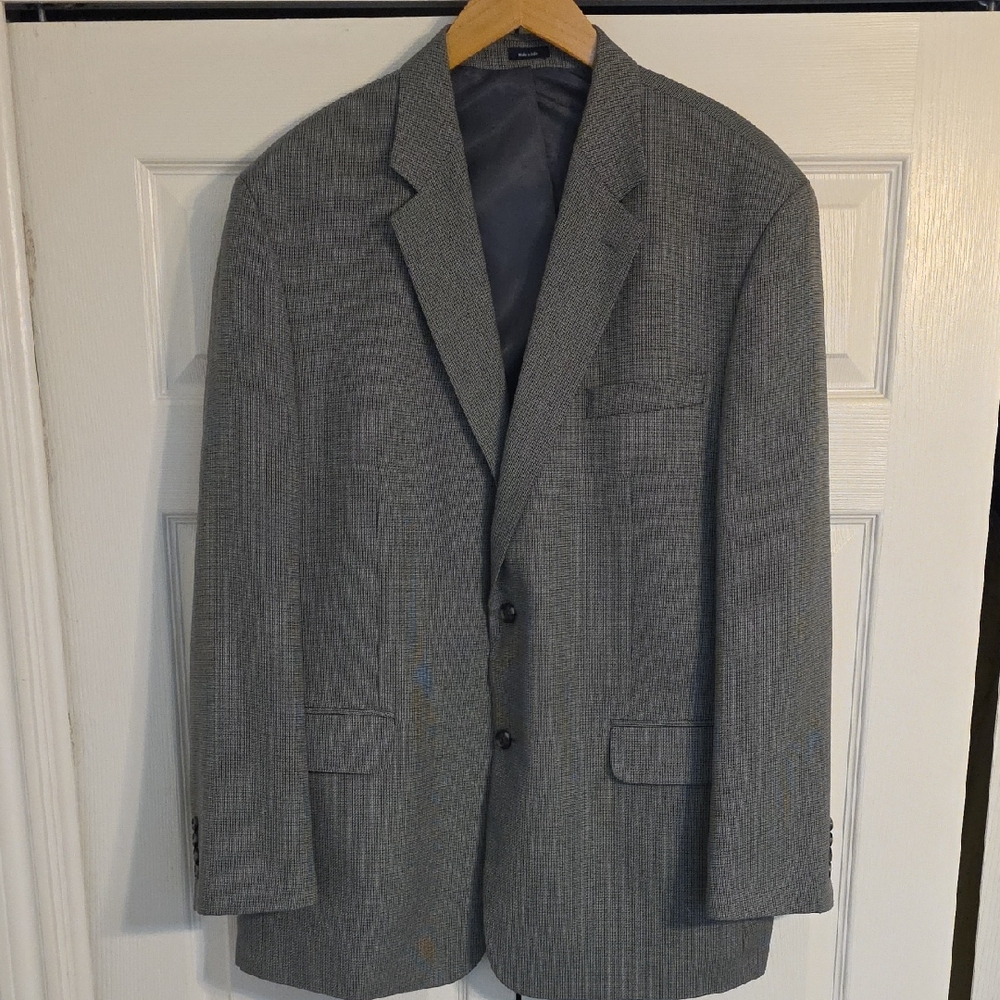 Croft & Barrow Men's Charcoal Blazer - Picture 1 of 4